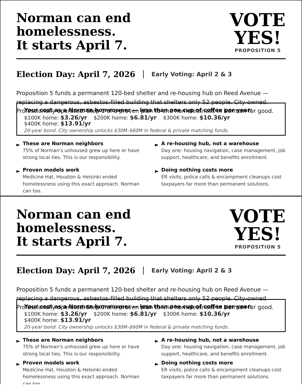 Hand Bill Front Preview